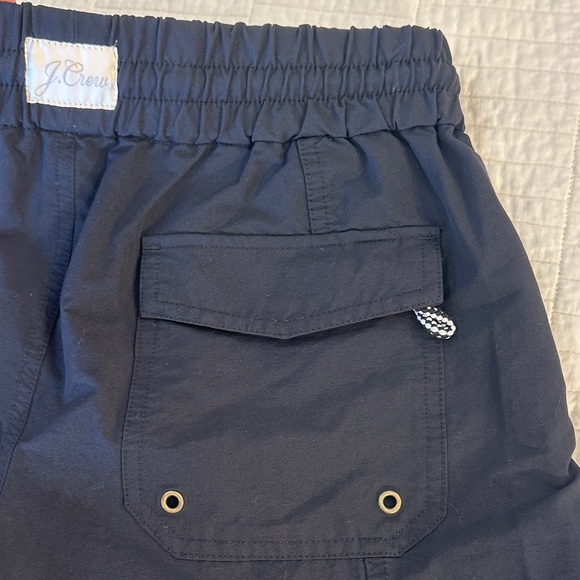 J Crew XS Swim Shorts Black Drawstring Paddleboard - Picture 4 of 8